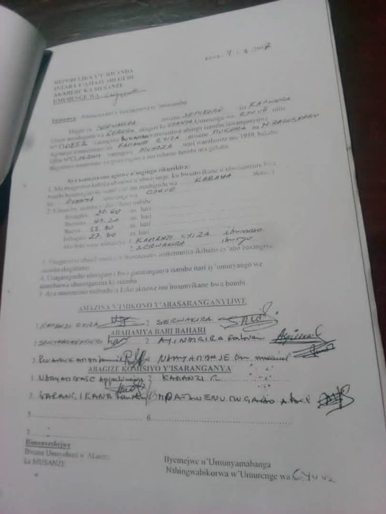 Musanze : Abagize imiryango 56 mu kaga ko kumeneshwa mu masambu yabo ...
